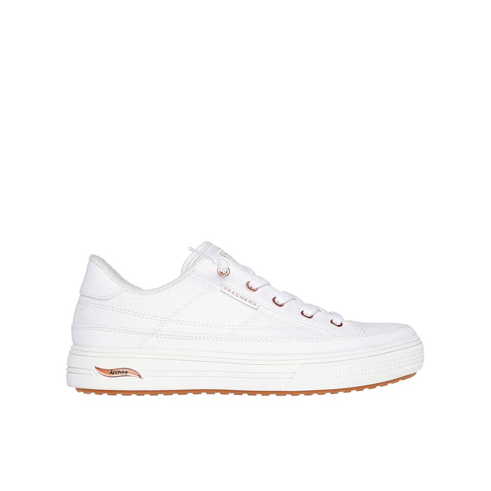 Skechers Meet Ya There Zapatillas para mujer blancas en textil 83816