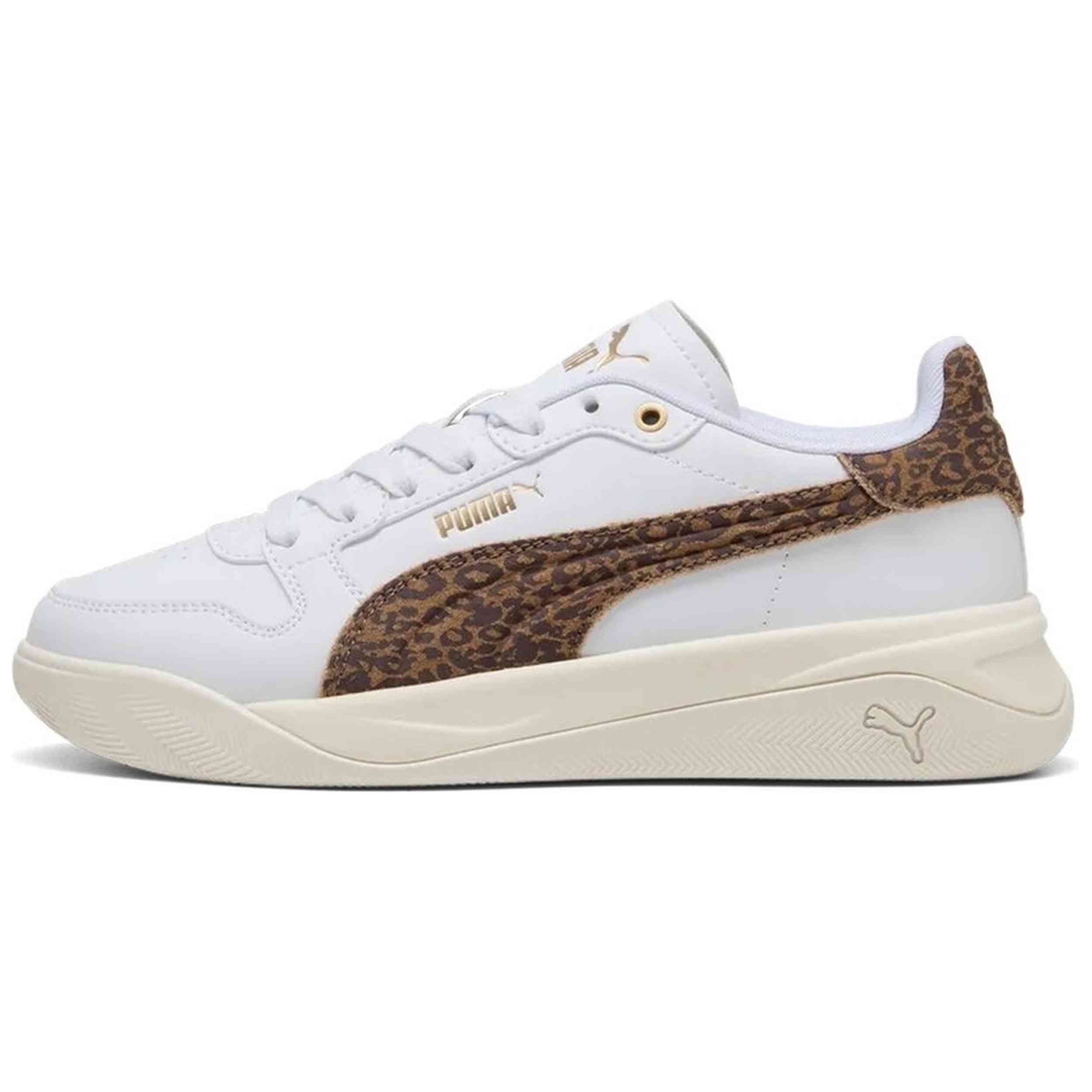 Calzado Puma modelo Court Bae Feline en color Blanco