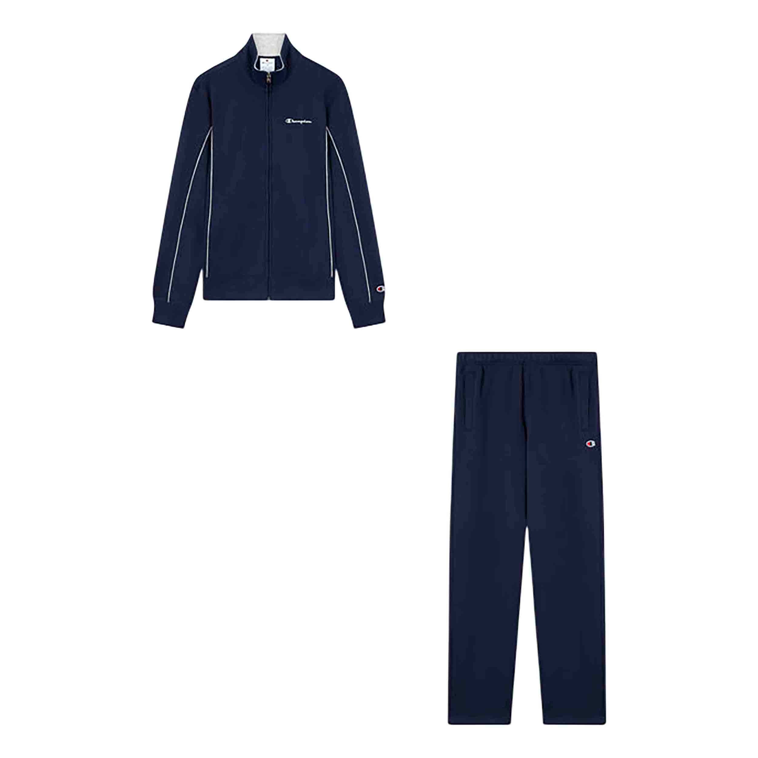 Champion Chándal Full Zip Small Script Hombre