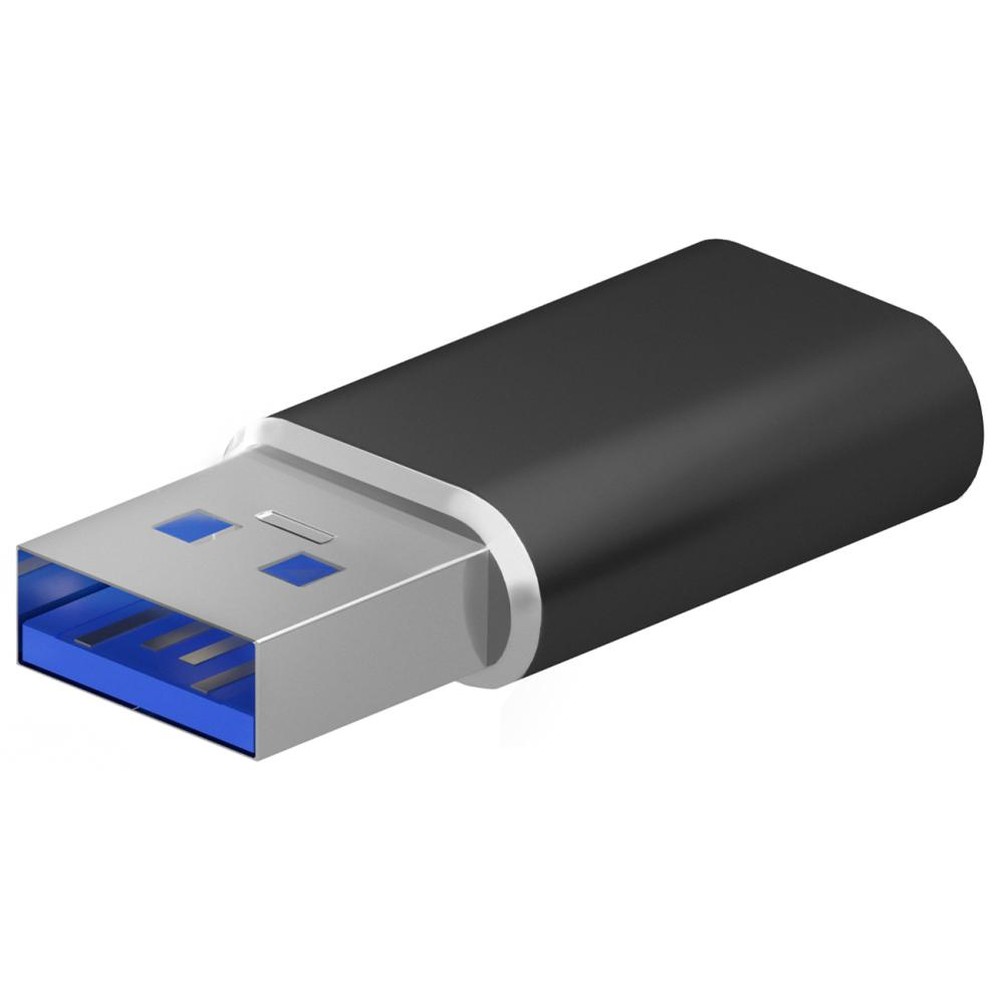 Aisens - Adaptador USB 3.2 Gen2 USB-C hembra a USB macho con velocidad de transferencia de datos hasta 10 Gbps para conectar dispositivos con puerto USB-C a computadoras con USB-A