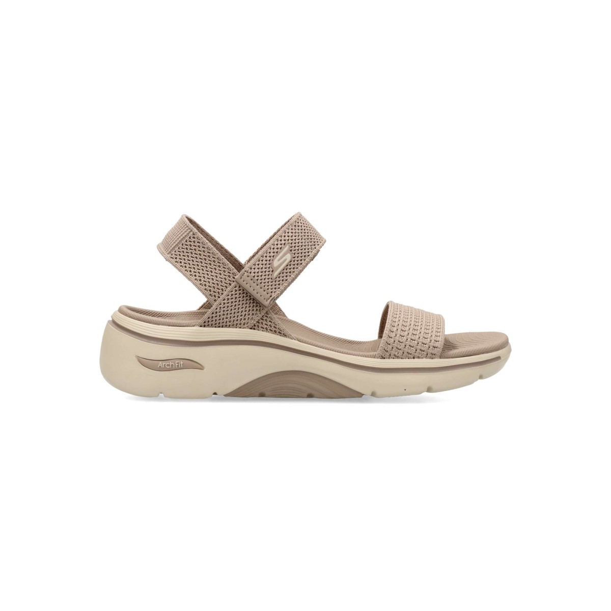 Skechers - Sandalias planas GO WALK Arch Fit 2.0 Annie para mujer con sello APMA, correas ajustables y plantilla Goga Mat®
