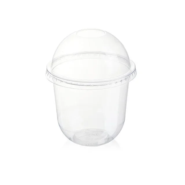 TK 50pcs Copas De Pudding Con Tapa Cajas De Plástico Para Helado Mousse Postres Picnic Fiesta Empaque De Copas De Postre Con Tapa
