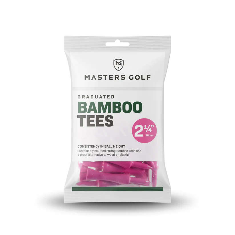 Masters Bamboo Graduated Tees (Bolsa de 20)