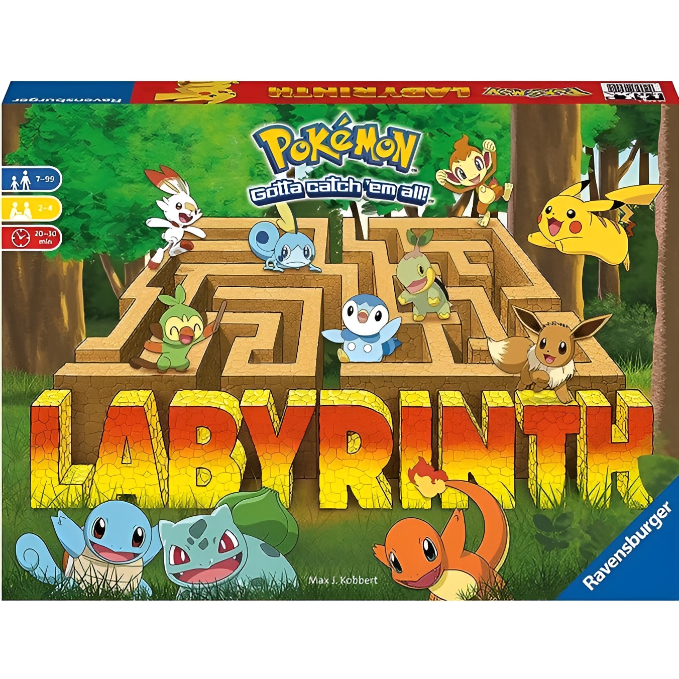 Ravensburger Laberinto Pokemon - Juego De Mesa Para Fans De Pokémon