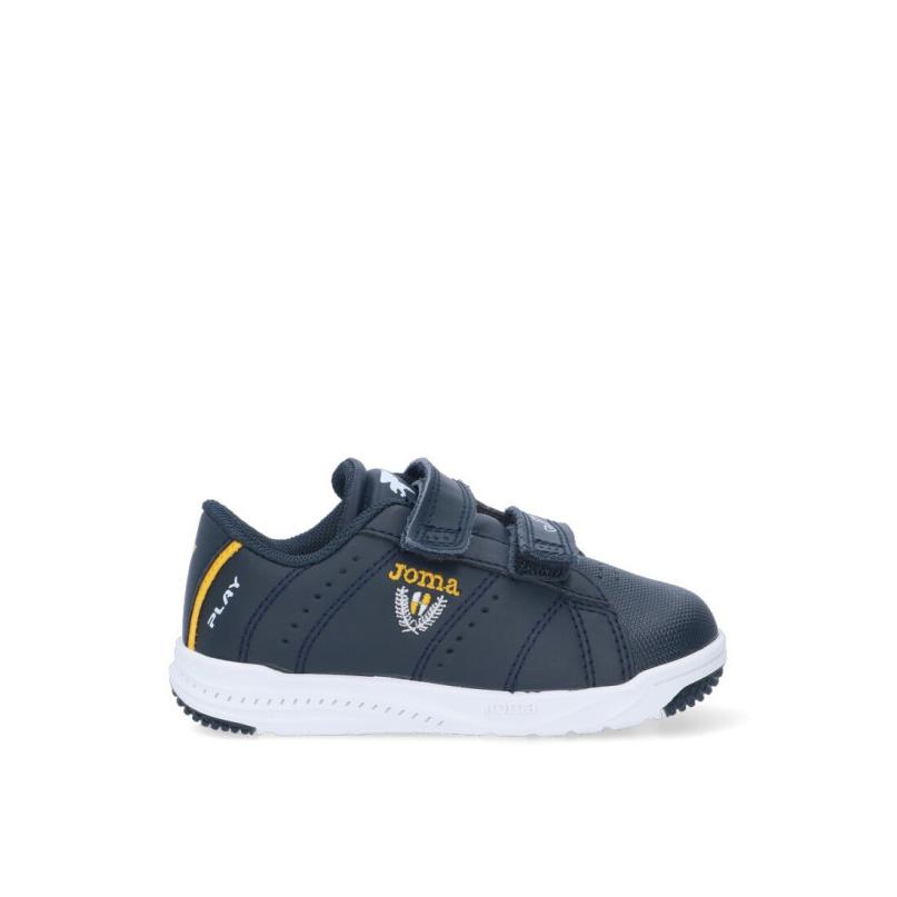 Zapatillas Colegial Joma - Niño - Suela Plana - Modelo Wplayw228v - Color Marino