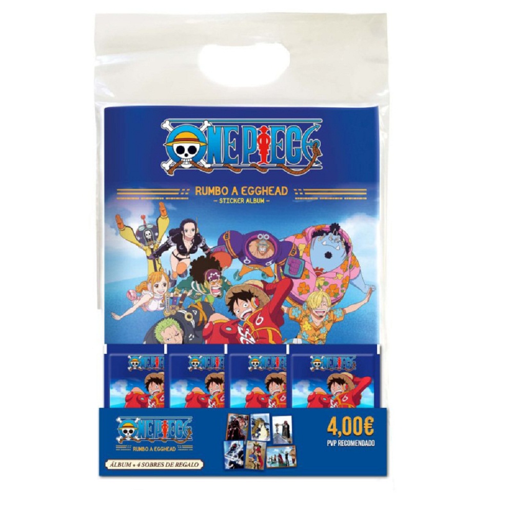 ALBUM ONE PIECE + 5 SOBRES