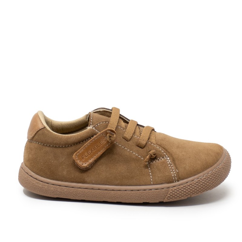 Zapatos primeros pasos bebé niña VULLADI 7196-070 Vis Zapato Barefoot Elasticos Vison 36642 25I