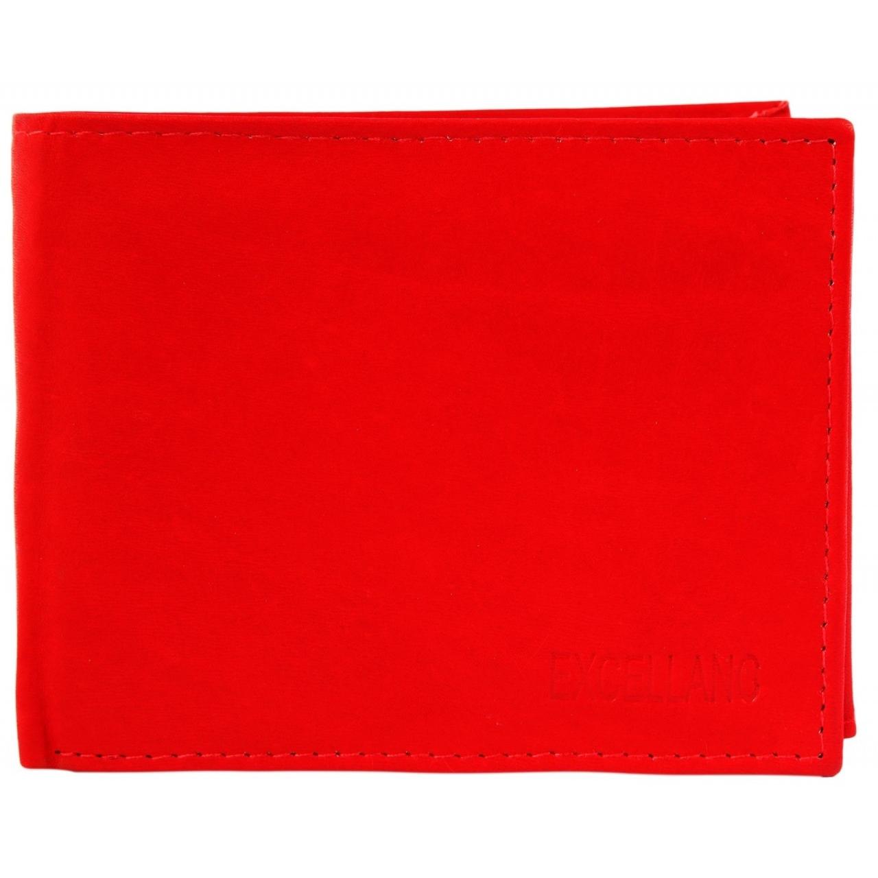 Excellanc® Cartera Hombre em Couro Genuino