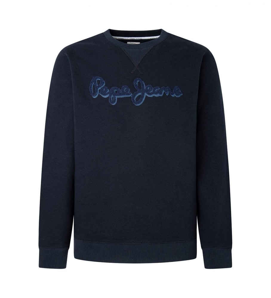 Pepe Jeans | Hombre | Sudadera Ryan Crew marino