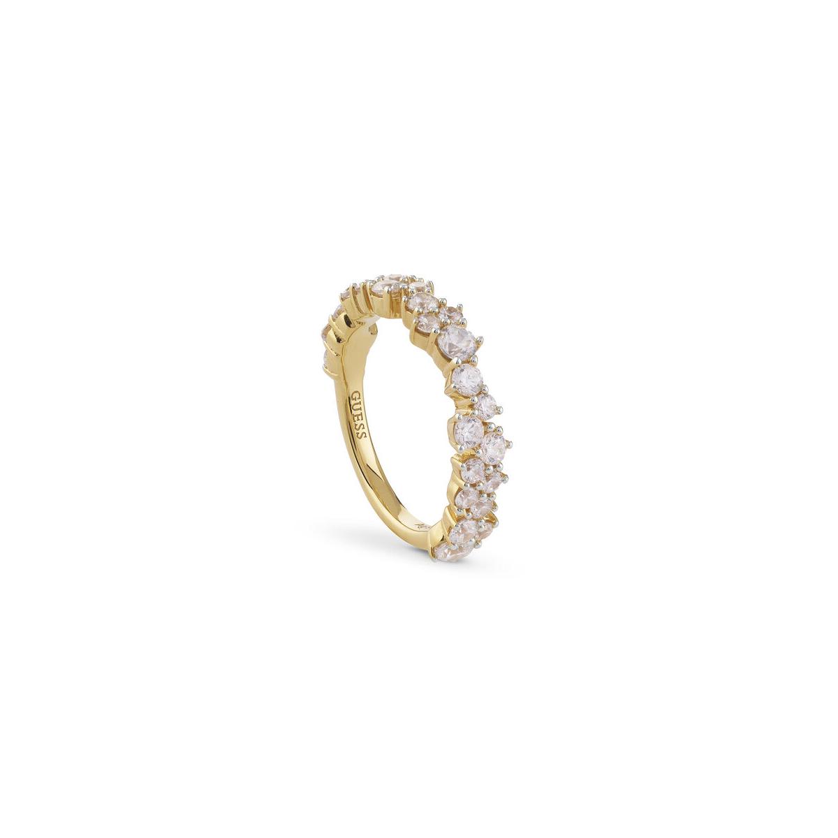 Guess Jewelry Silver Anillo Mujer Ring Jardin De Plata Dorado Talla Europea 54 Talla España 14,00 Jsbr04482jwyg54