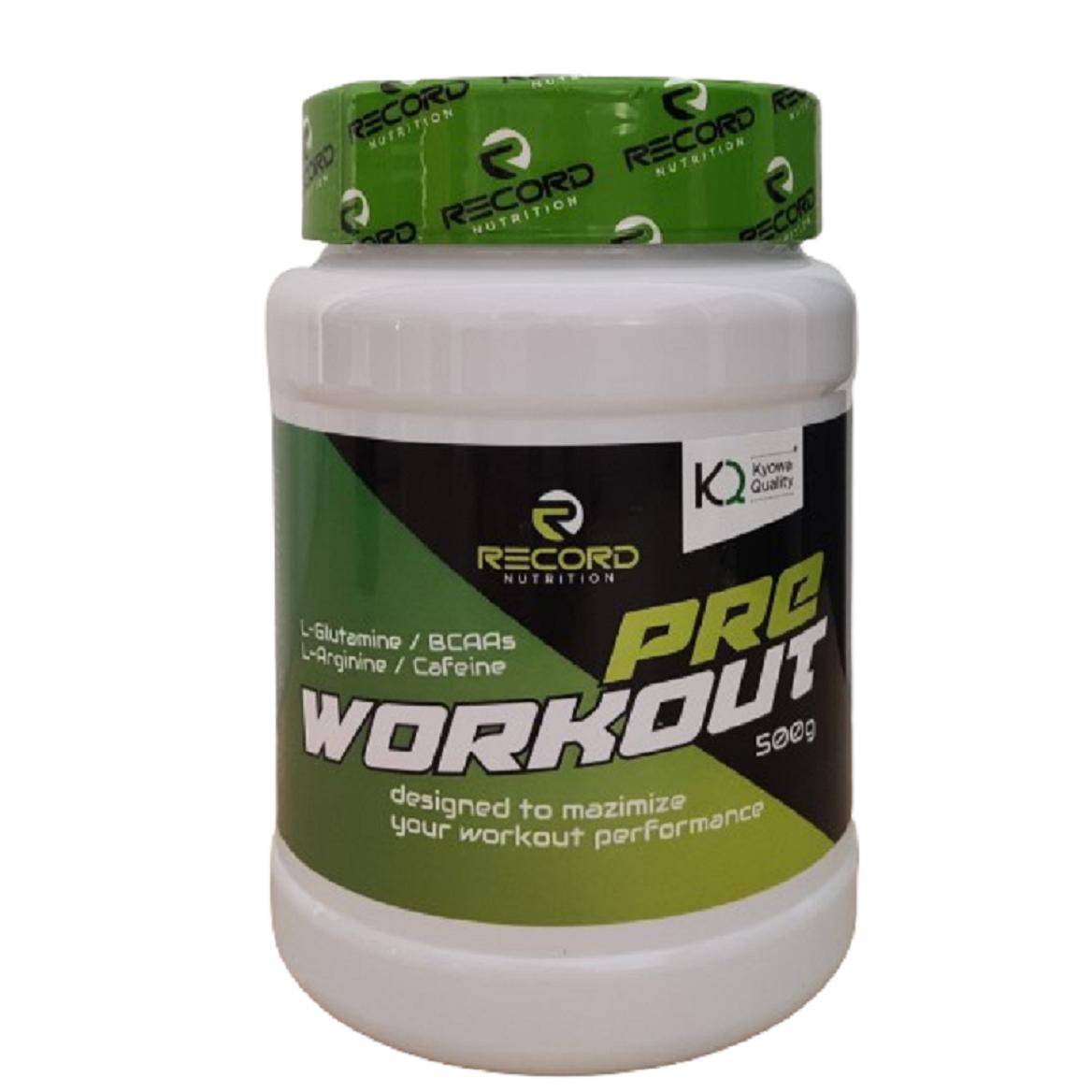 PREWORKOUT 500G LIMA-LIMON CON GLUTAMINA,BCAA, ARGININA Y CAFEINA