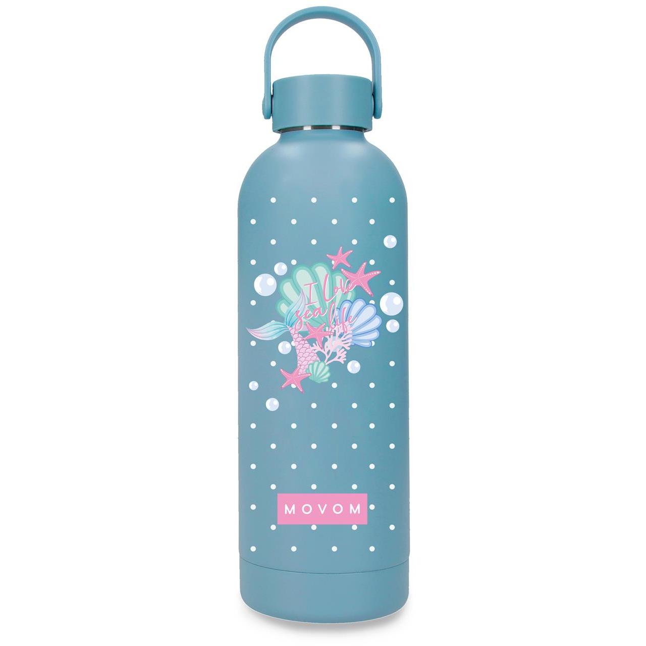 Botella térmica Movom “Enjoy" Acero inoxidable 500ML