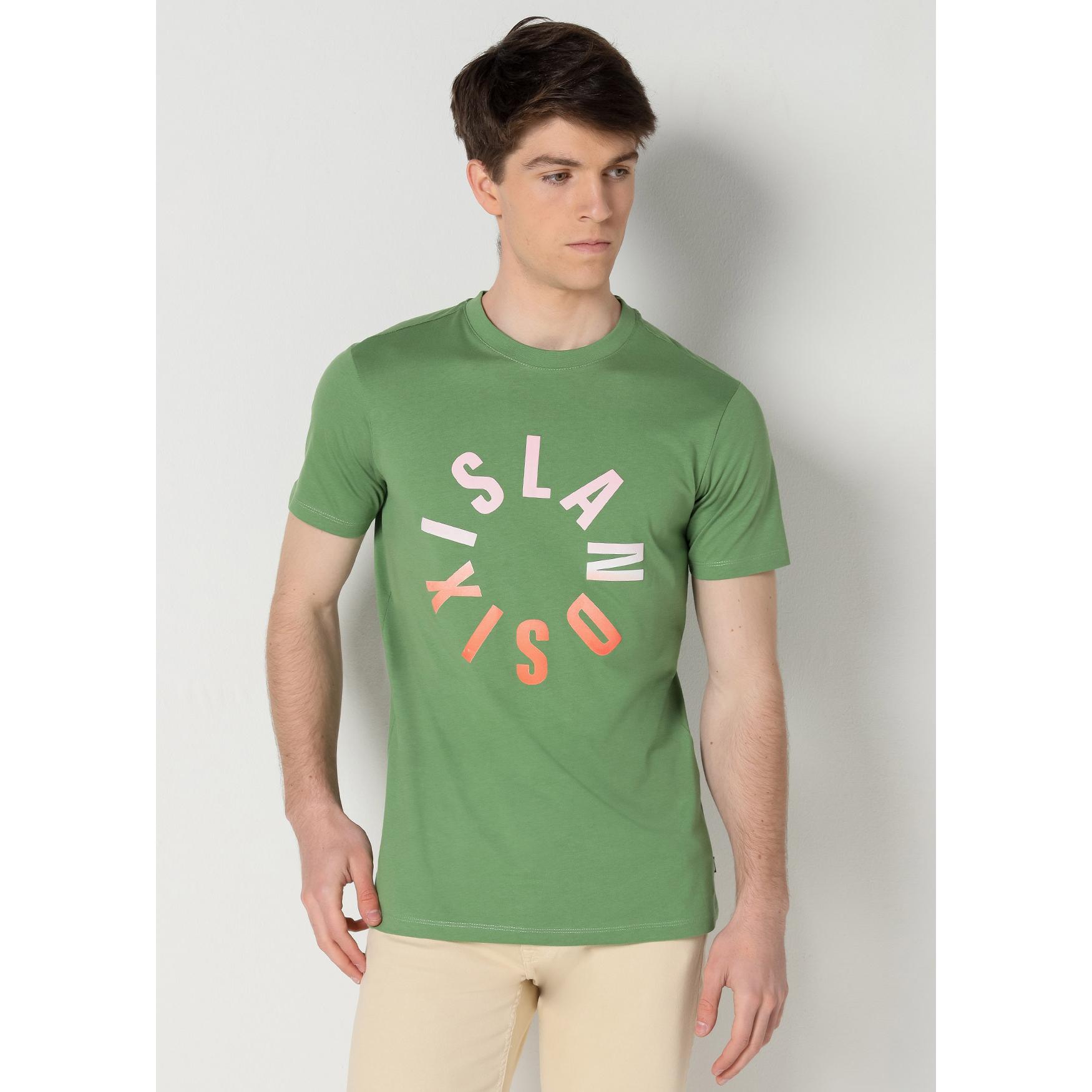 SIX VALVES - Camiseta de manga corta con logo circular