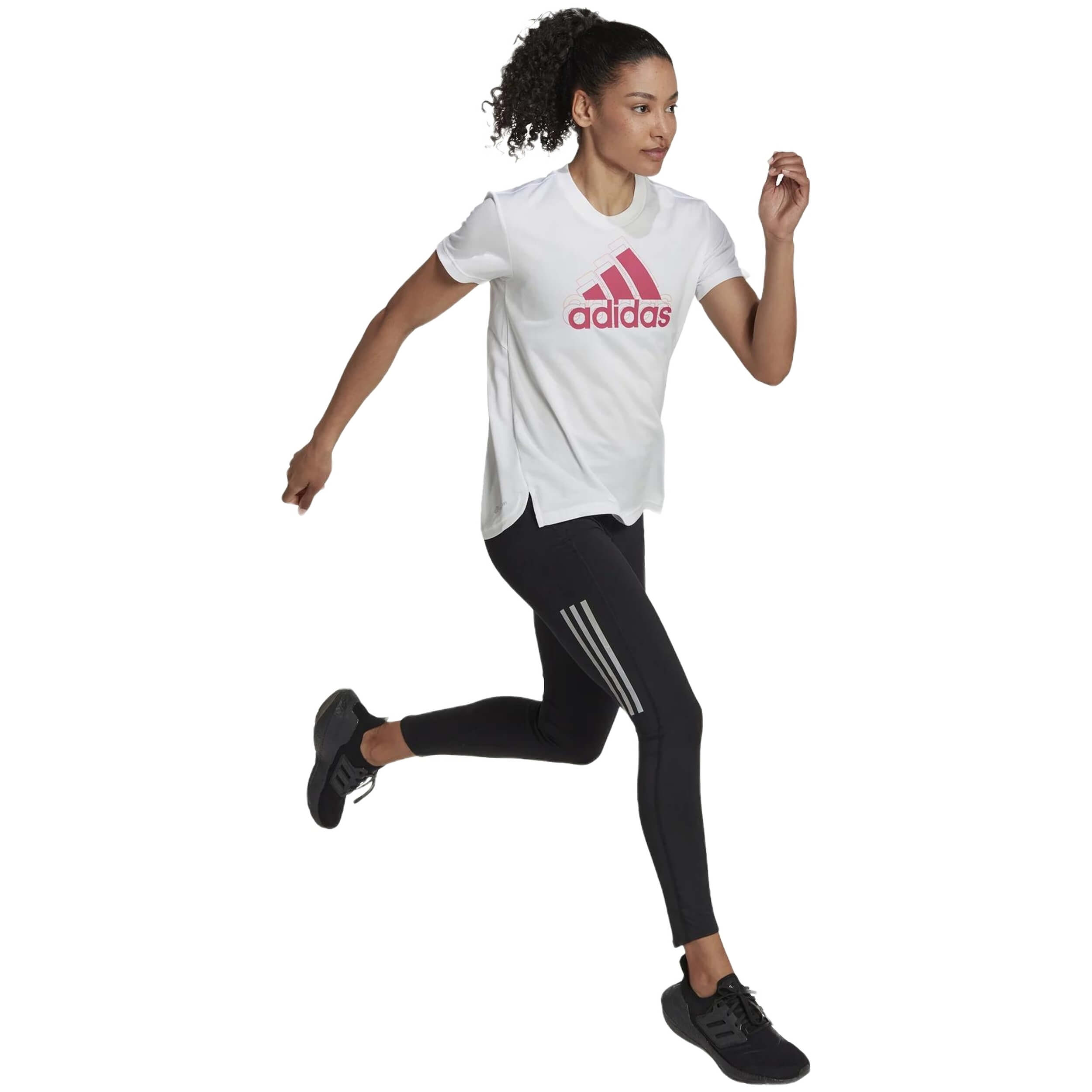 Camisetas De Manga Corta Adidas modelo HK6514 para Mujer en color Blanco