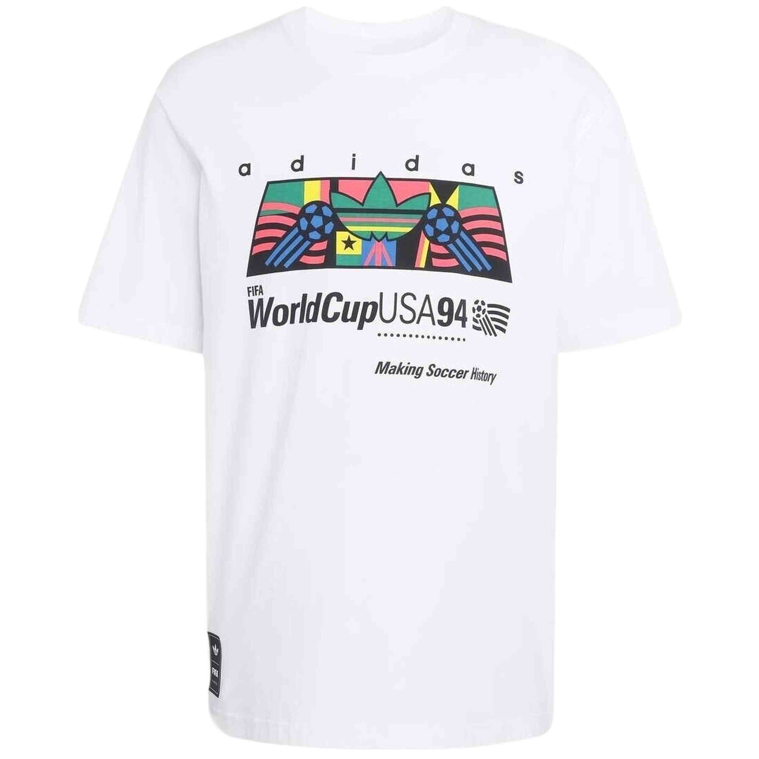 Camiseta De Manga Corta Adidas modelo AFRC GFX SS T para Hombre en color Blanco