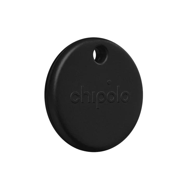 Chipolo POP para Google y Apple - Localizador Bluetooth Inteligente Compatible con Apple Find My y Google Find My Device - Blanco