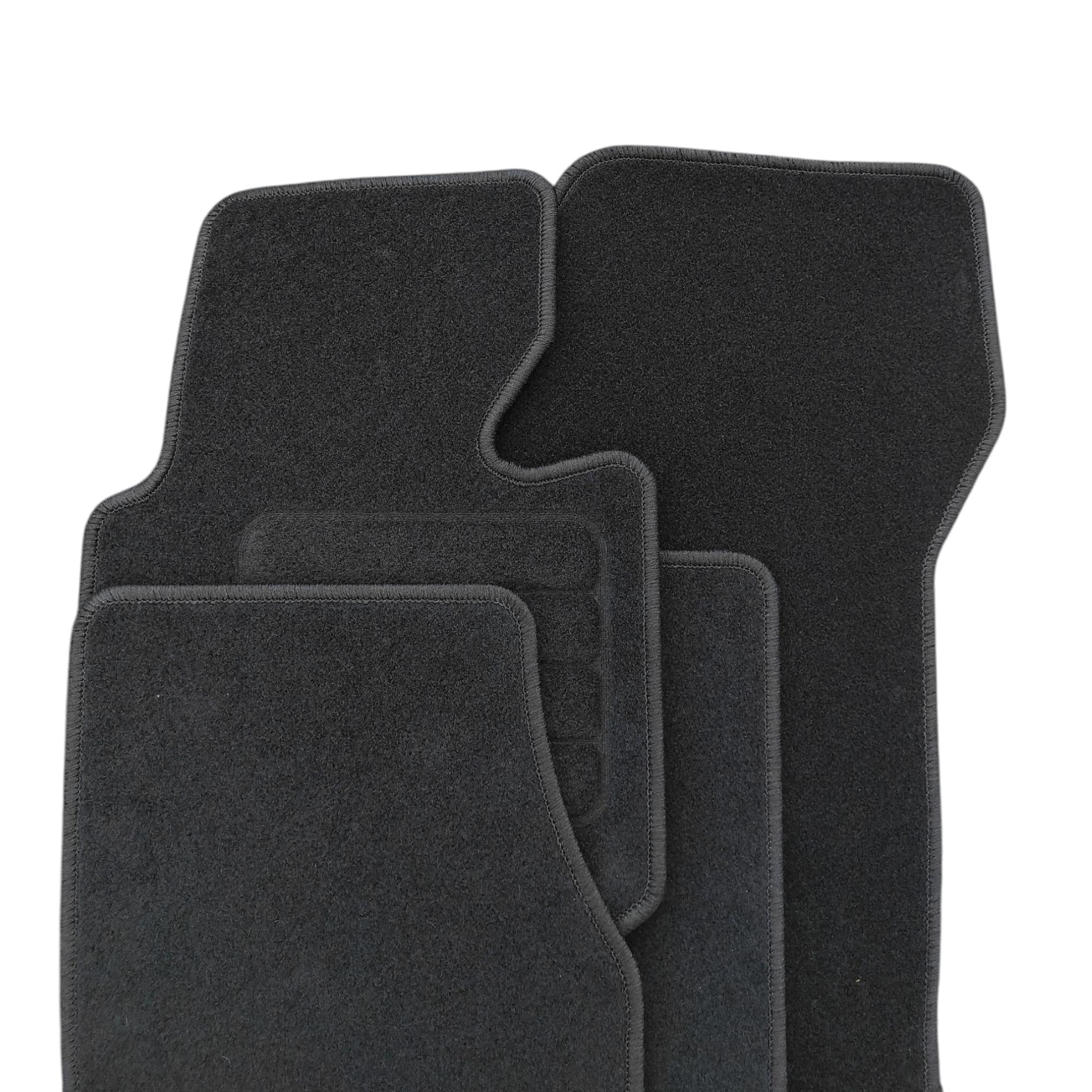 AAL.SL Alfombras de Moqueta compatible con Peugeot 205 (1983-1998), Color Negro, Calidad Standard, REF: PG0052S5N