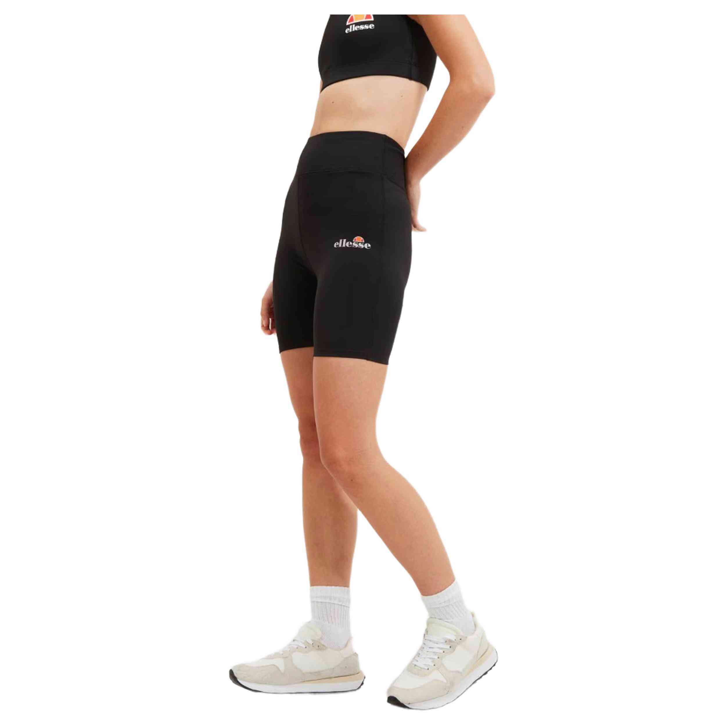 Mallas Cortas Ellesse para Mujer en color Negro