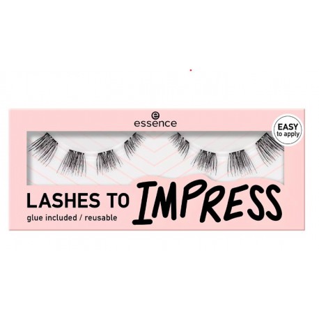 ESSENCE LASHES TO IMPRESS PESTAÑAS 08 PRE-CUT LASHES