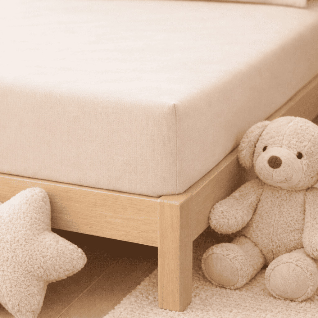 Donegal Collections - Sábana Bajera Infantil Lisa Ajustable Cama 90cm y 105cm - Algodón/Poliéster