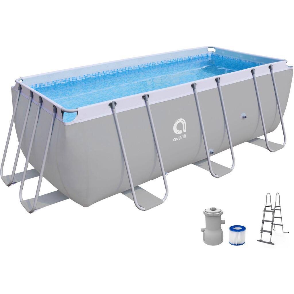 Piscina Desmontable 400x200x99 cm. Jilong 17726EU Piscinas desmontables