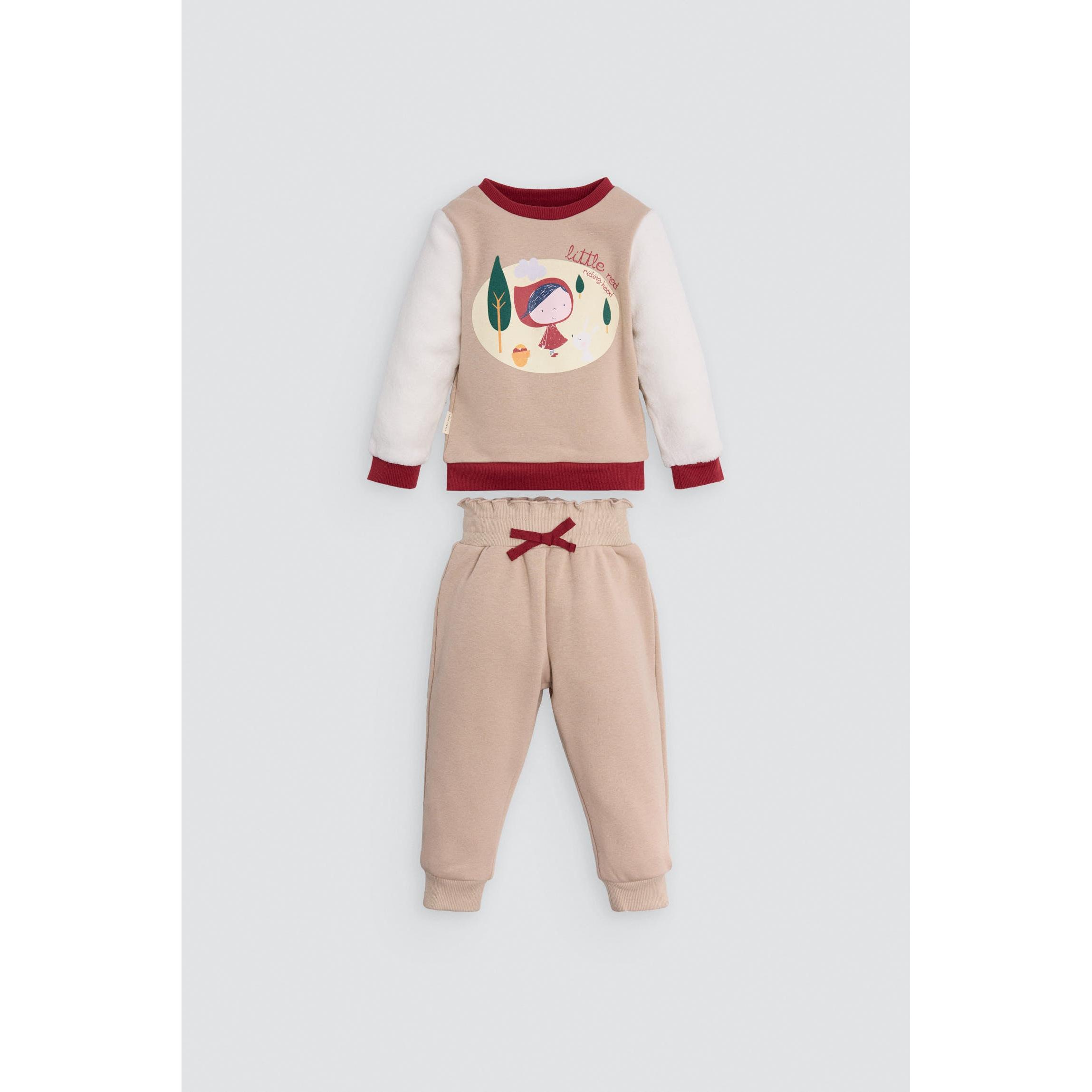 Ysabel Mora - Conjunto bebé manga larga estampado Little red riding hood
