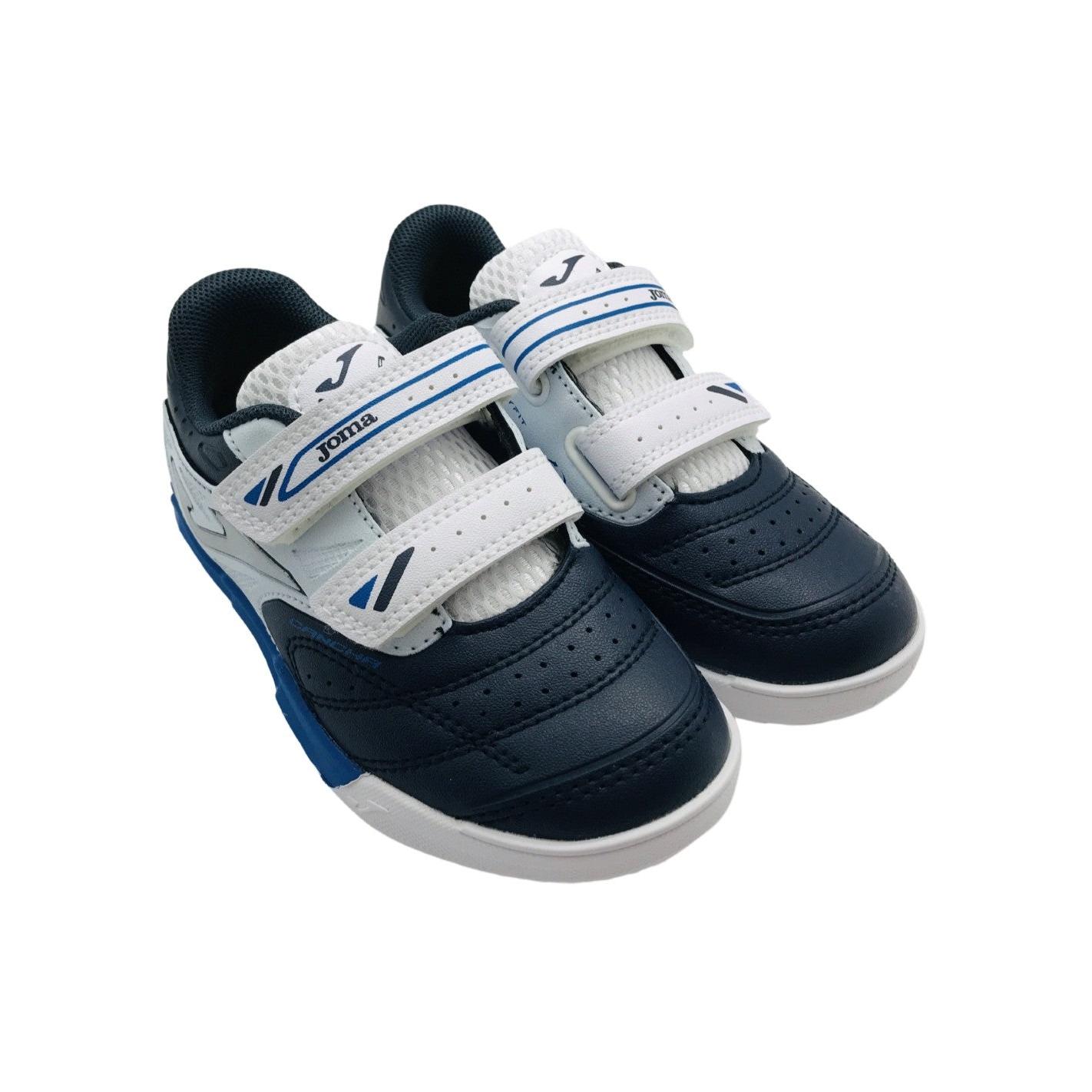 Deportivo Joma JW2503 Blanco Azul Sala Indoor Joma