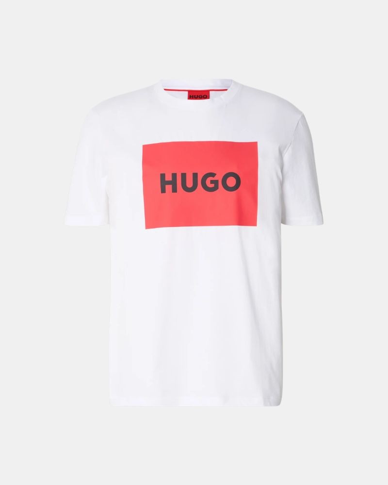 HUGO 50467952 DULIVE222 Camisetas Manga corta Hombre Blanco