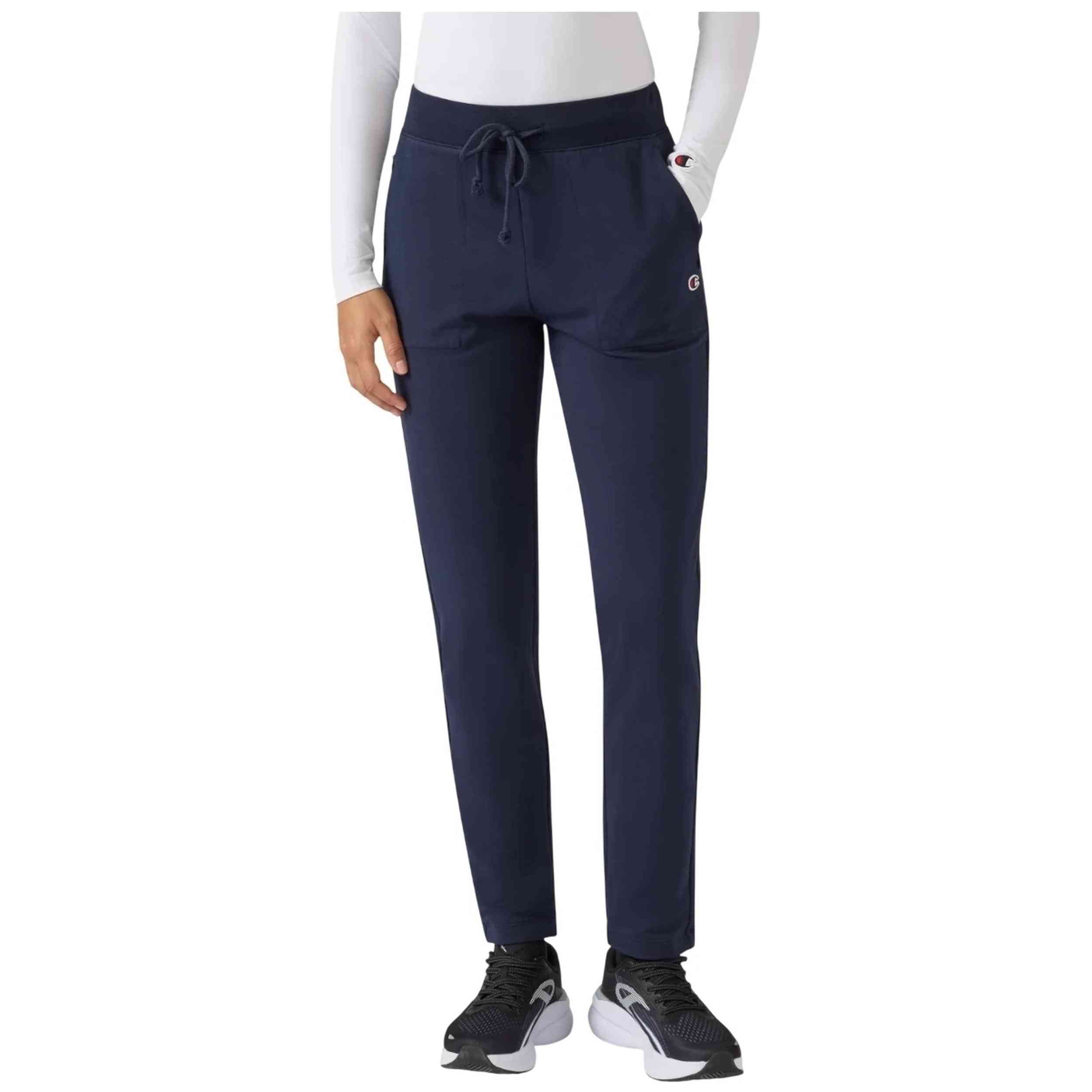 Pantalon Largo Champion modelo Pantalón jogger ligero Champion Icons "Dark Blue" para Mujer en color Azul