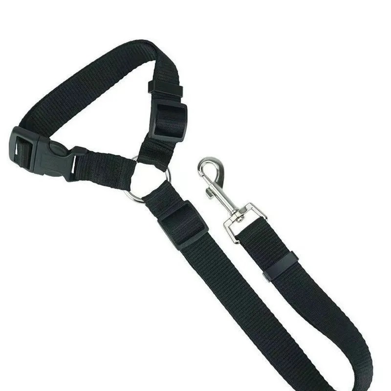 TK Cinturón De Seguridad Ajustable Para Perros Y Gatos Correa De Seguridad Para Coche De Mascotas Material Duradero Y Seguro