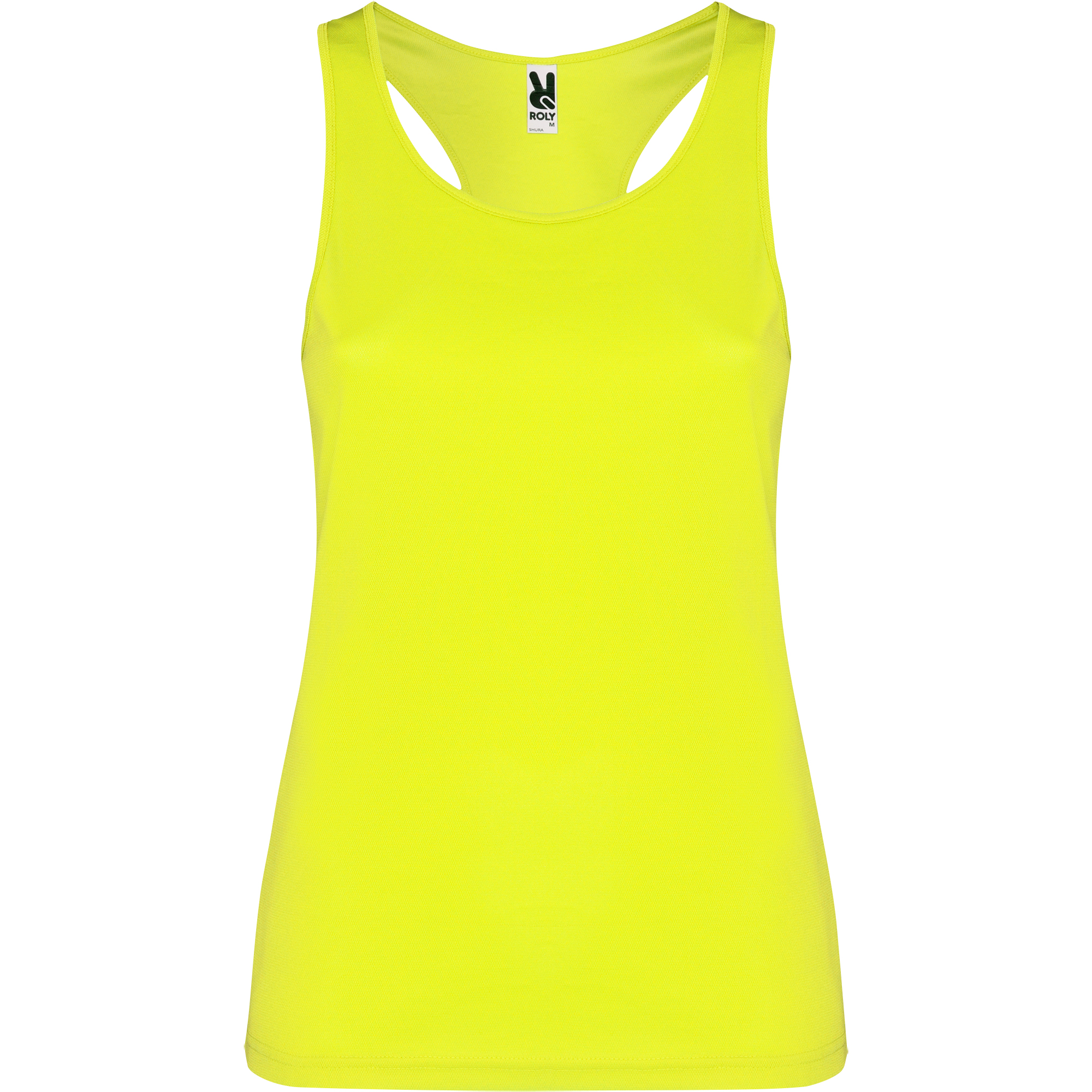 Camiseta técnica de tirantes para mujer Roly - Shura transpirable, entallada, espalda nadadora
