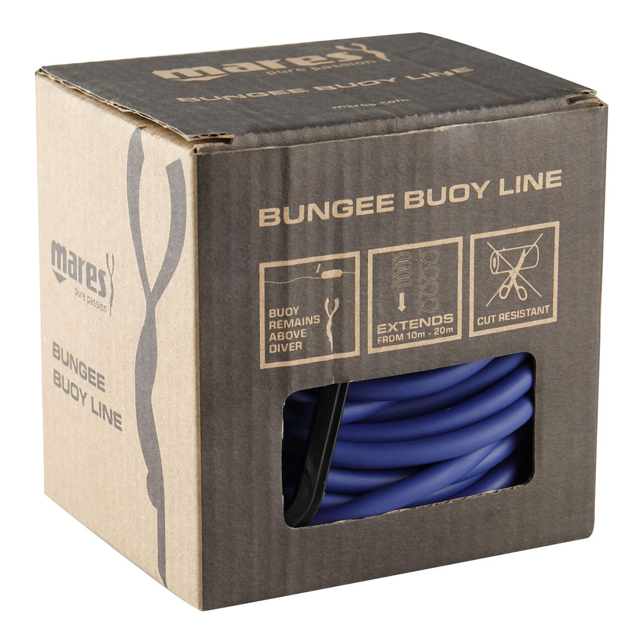 Cabo Elástico Para Boya De Pesca Submarina Bungee Dyneema 10 M 423808INDI