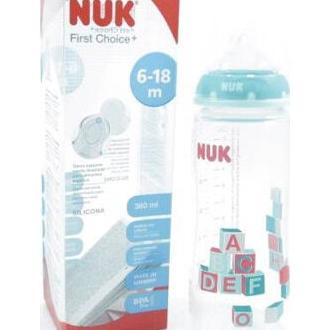Nuk Biberón Fc+ Control De Temperatura Pp 6-18 Xl Silicona 360Ml