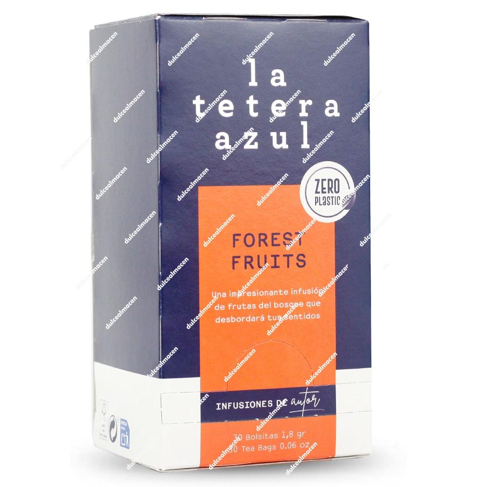 La Tetera Azul Forest Fruits 30 Bolsitas | Infusión de Autor Premium con Frutas del Bosque Mediterráneo