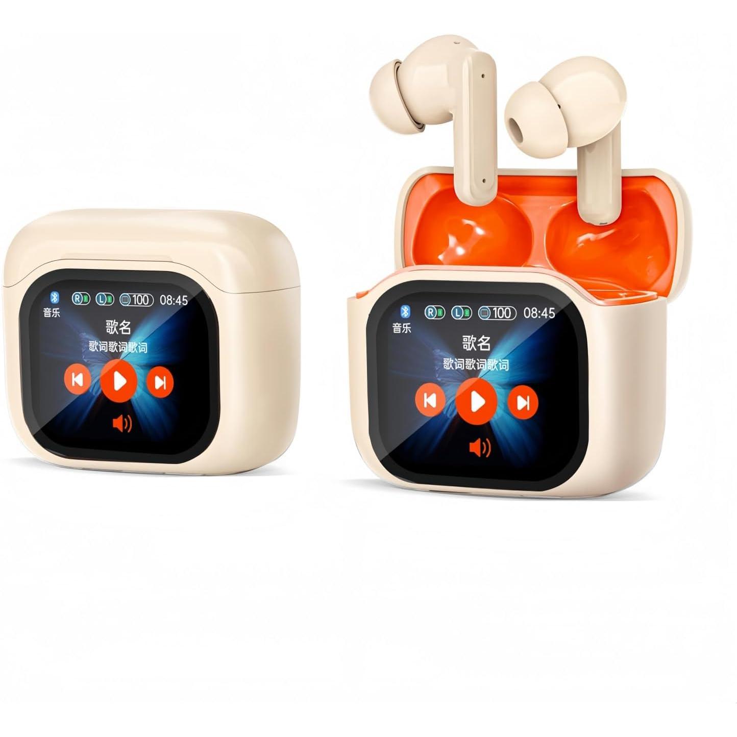 Auriculares inalámbricos Bluetooth con pantalla LCD, ideales para viajes, negocios y estudios, con función de traducción