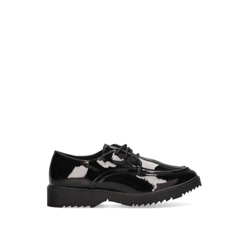 Nautico Kiova Mocasin Luna Collection - Mujer - Suela Plana - Modelo 36-332 - Color Negro