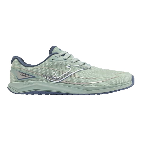 Zapatilla Barefoot Running Hombre Joma Supercross 2615 Verde Flexible
