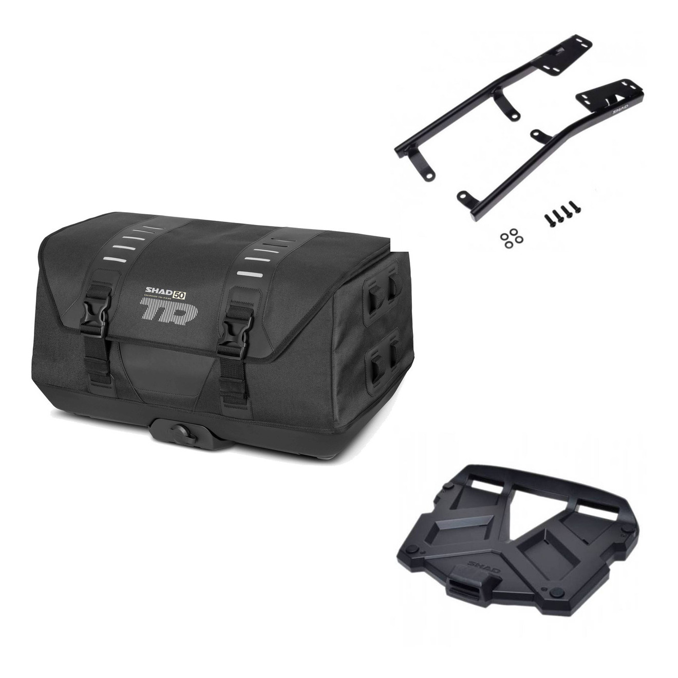 Bolsa Trasera Tr50 + Parrilla Terra Plás KIT-569639