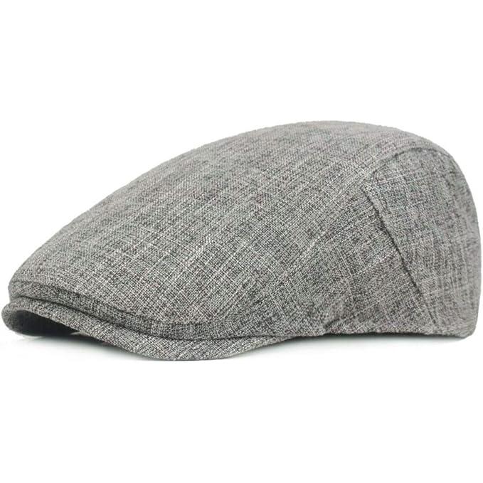 TK Gorra Plana de Cáñamo Puro para Hombre de Estilo Vintage Gorra Irlandesa Boina Estilo Gatsby