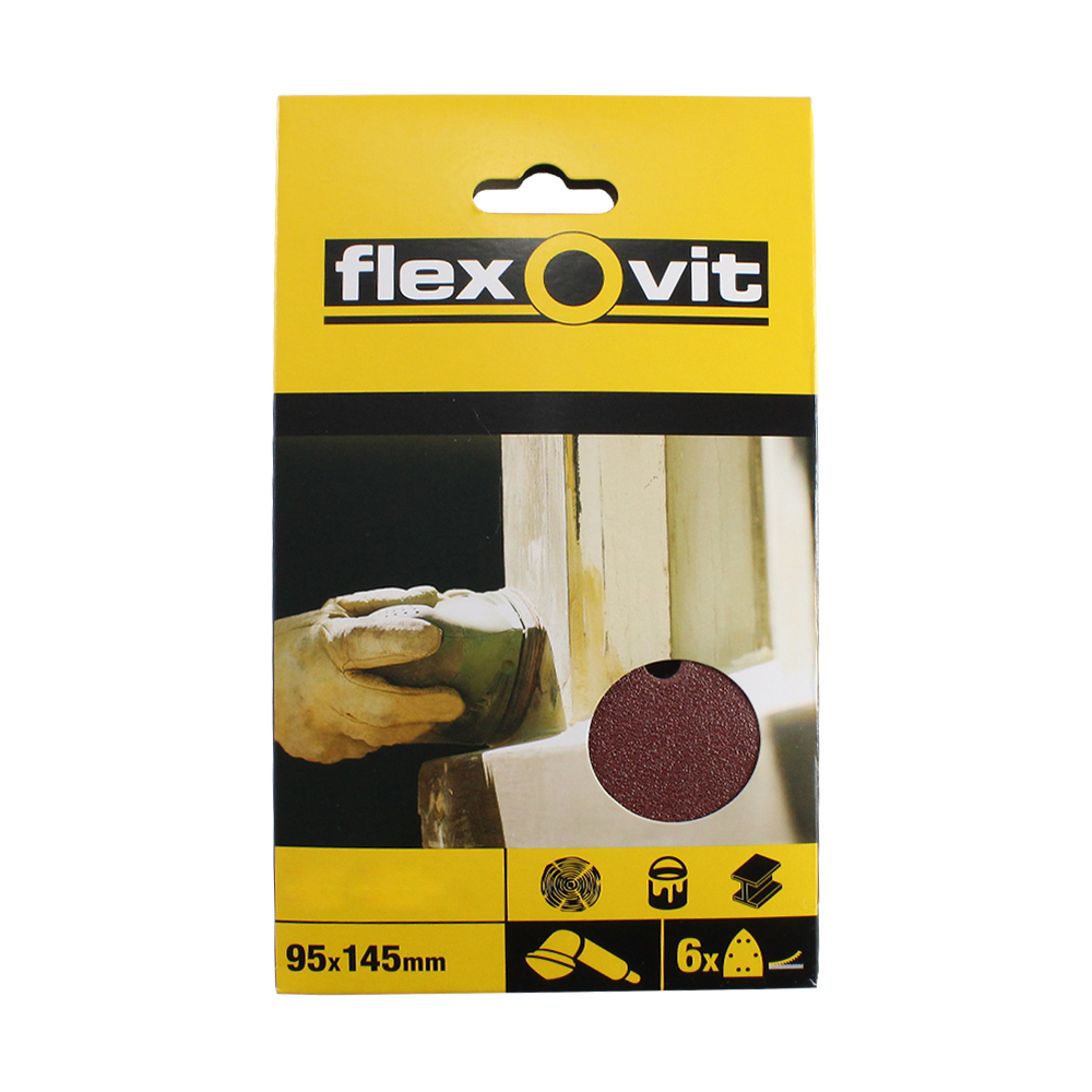 PAPEL VELCRO MOUSE P-120 95X145MM.