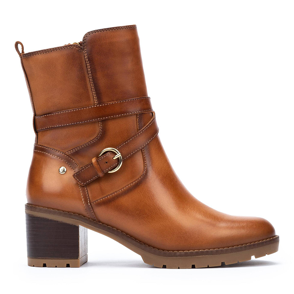 Shoes Botínes Mujer marca Pikolinos modelo W7H-8507 para mujer en color brandy