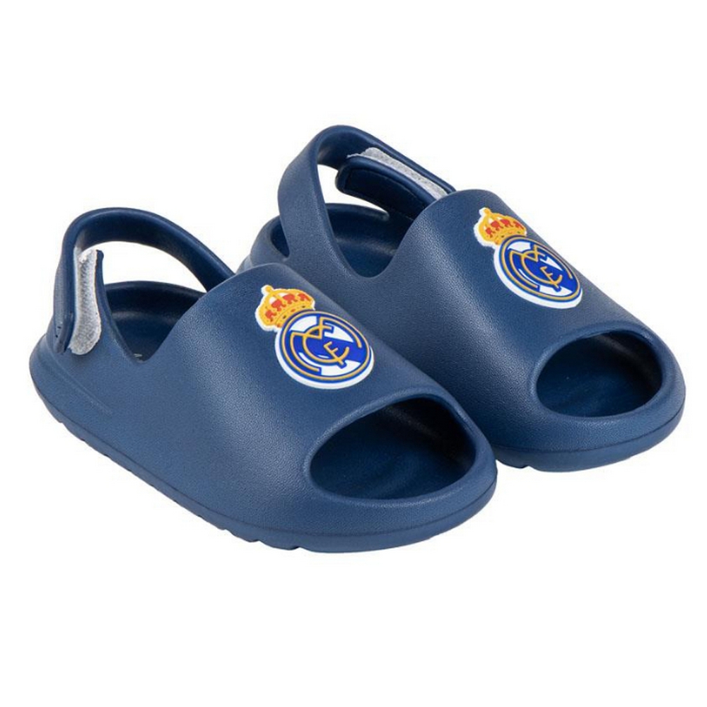 Real Madrid Cerdá Chanclas Pala Con Velcro Azul Marino Niño 82938