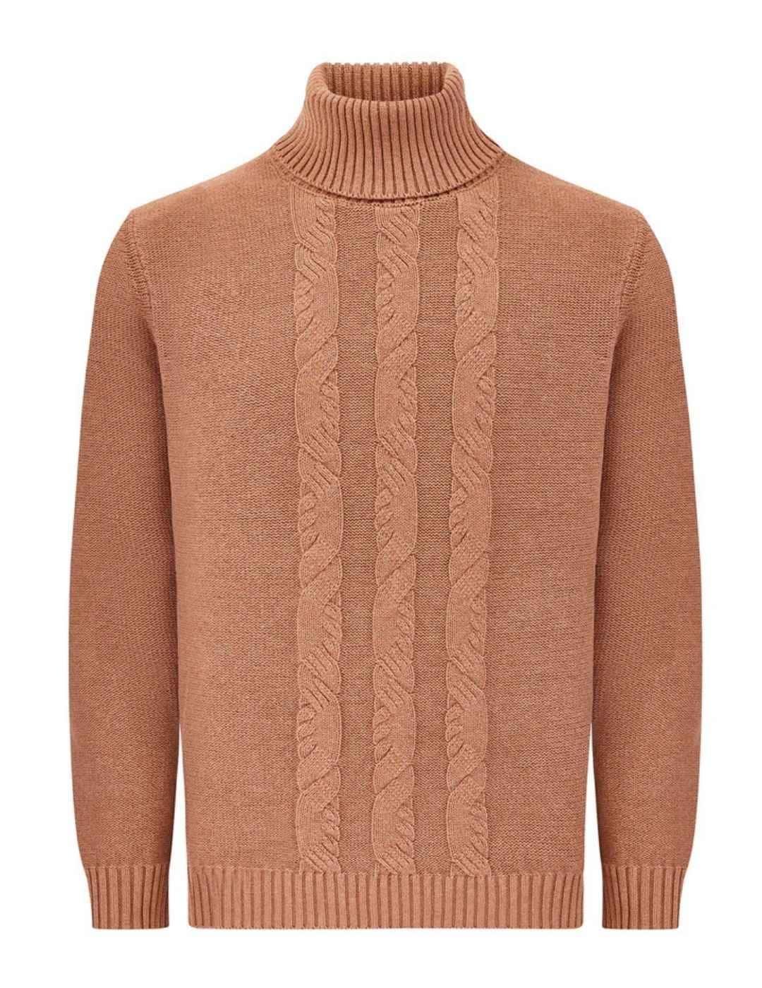 Jersey Merc Hunden Camel Hombre