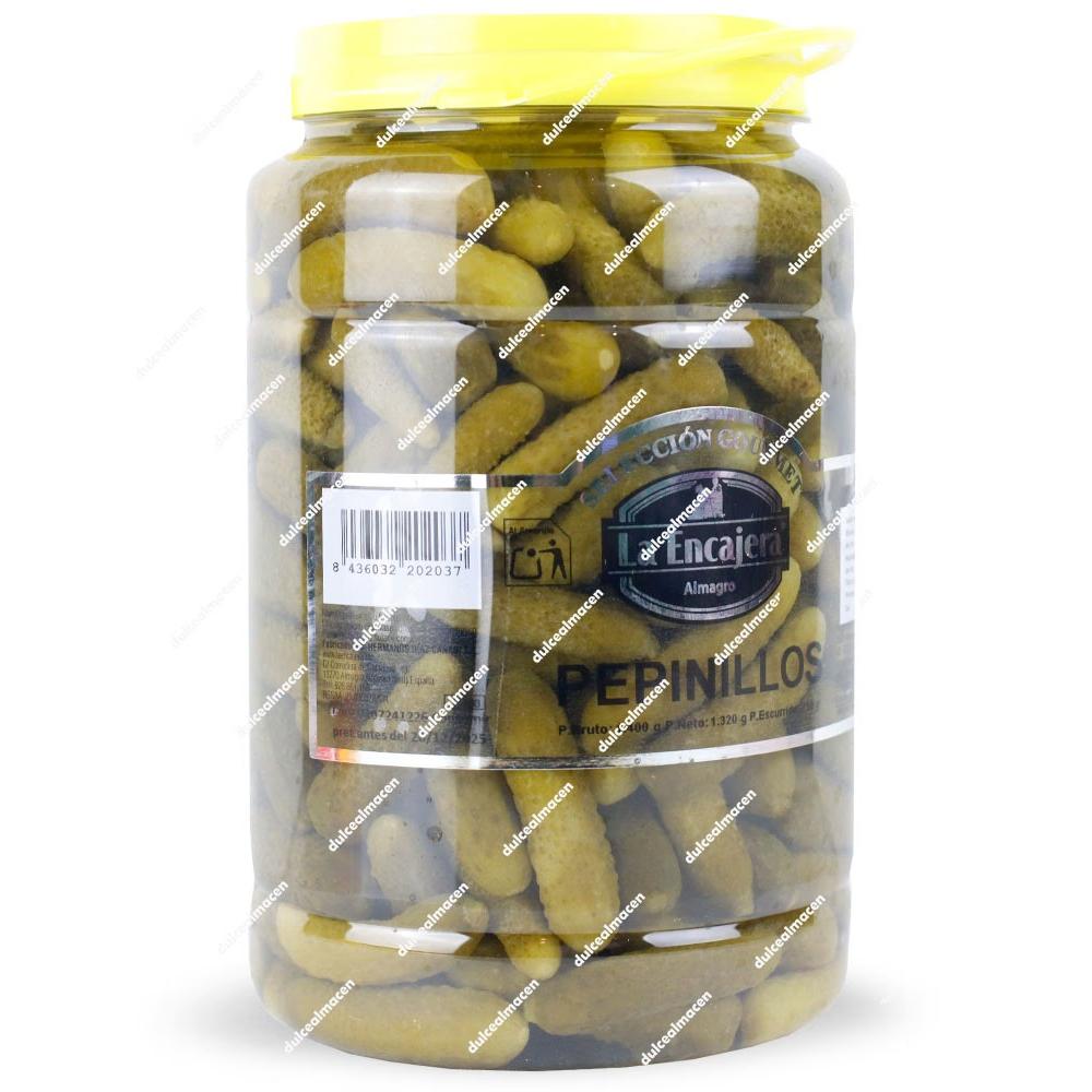 La Encajera Pepinillos Cubo 1,4kg