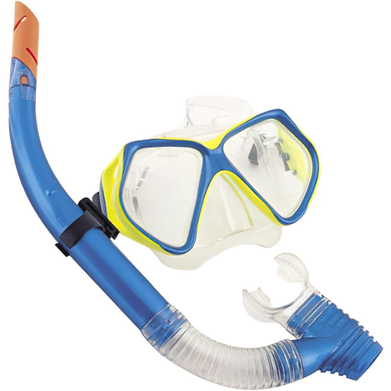 Máscara de Buceo Bestway para Adultos y Niños - Sistema de Respiración Seca - Diadema Ajustable - Vista Amplia