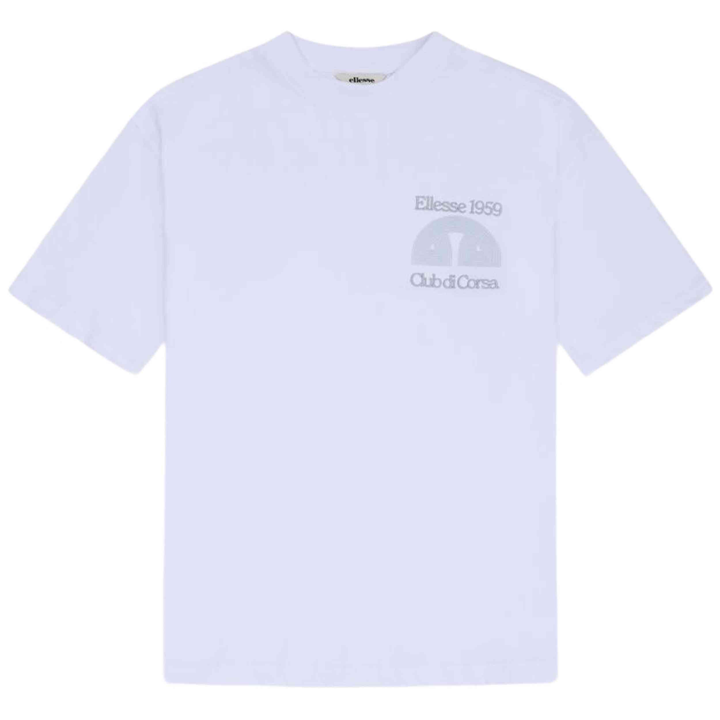 Camiseta De Manga Corta Ellesse modelo CLUB DI CORSA TEE para Hombre en color Blanco