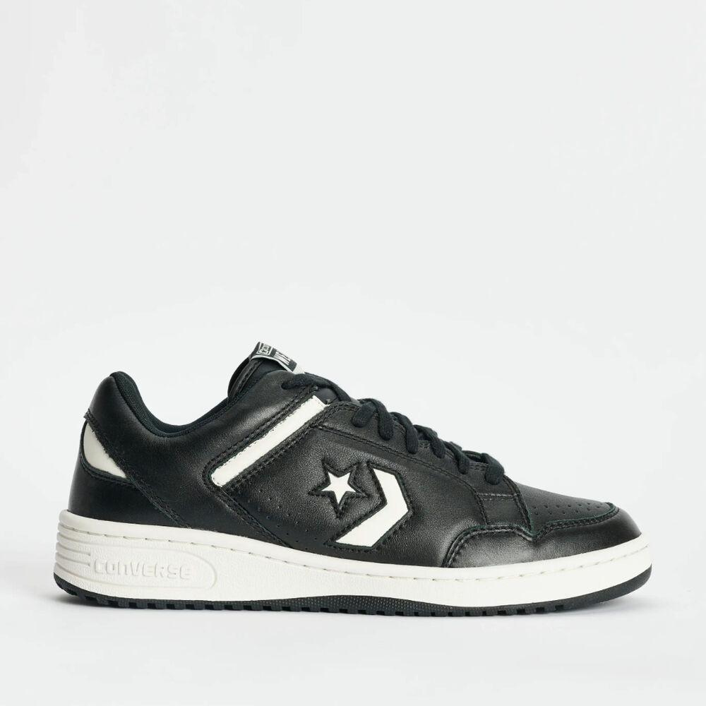 Zapatillas Negras Converse Weapon Leather