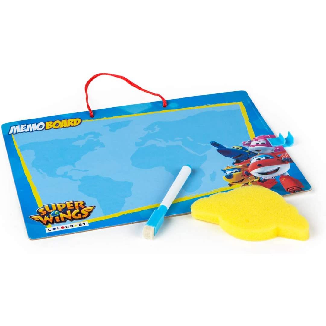 Molto Pizarra y Rotulador Super Wings 28x20cm Juegos Coleccionables