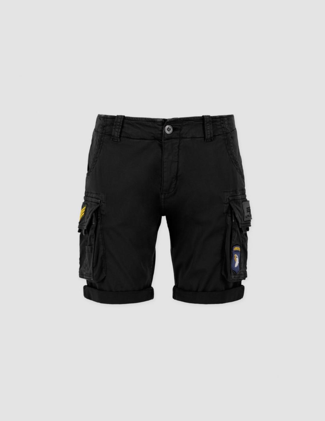 Bermuda Alpha Industries Patch Logo Negra