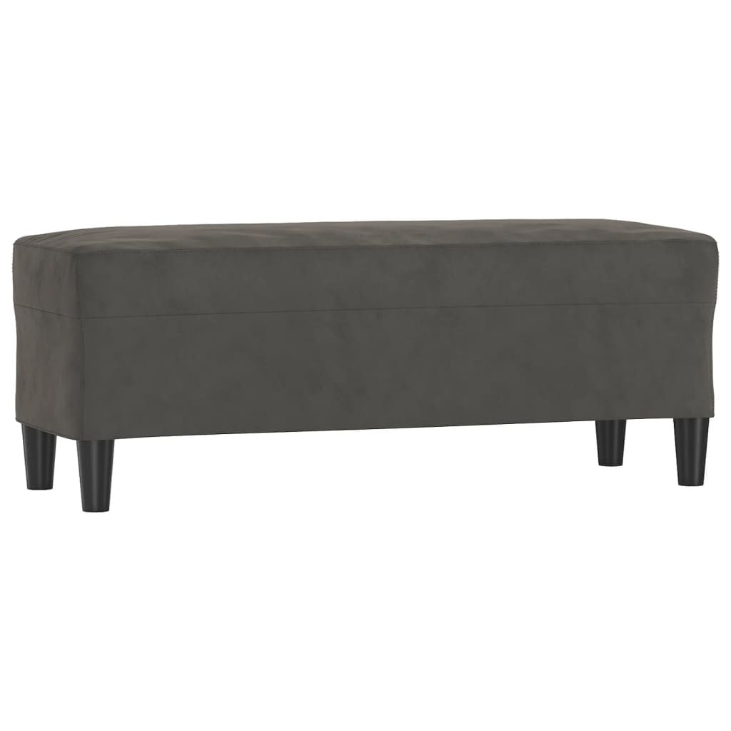 vidaXL Banco de terciopelo 100x35x41 cm en color Rosa/Azul/Negro y más
